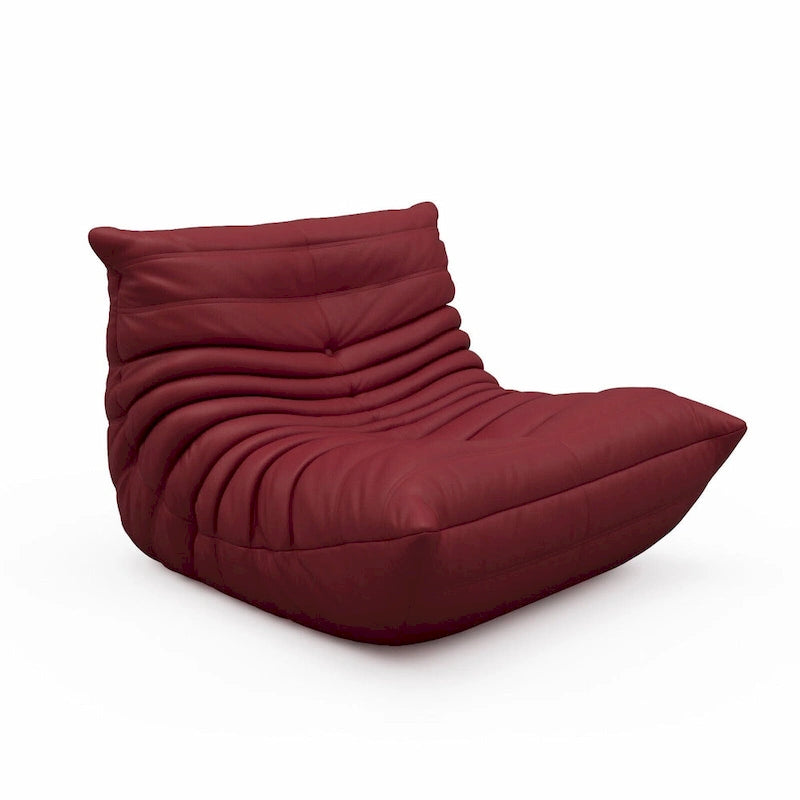 Furgle Microfiber Leather Sofa Ergonomic Design Lazy Sofa Floor Sofa