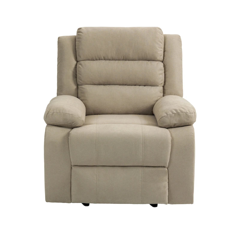 2 Set Classic and Traditional Manual Recliner Chair