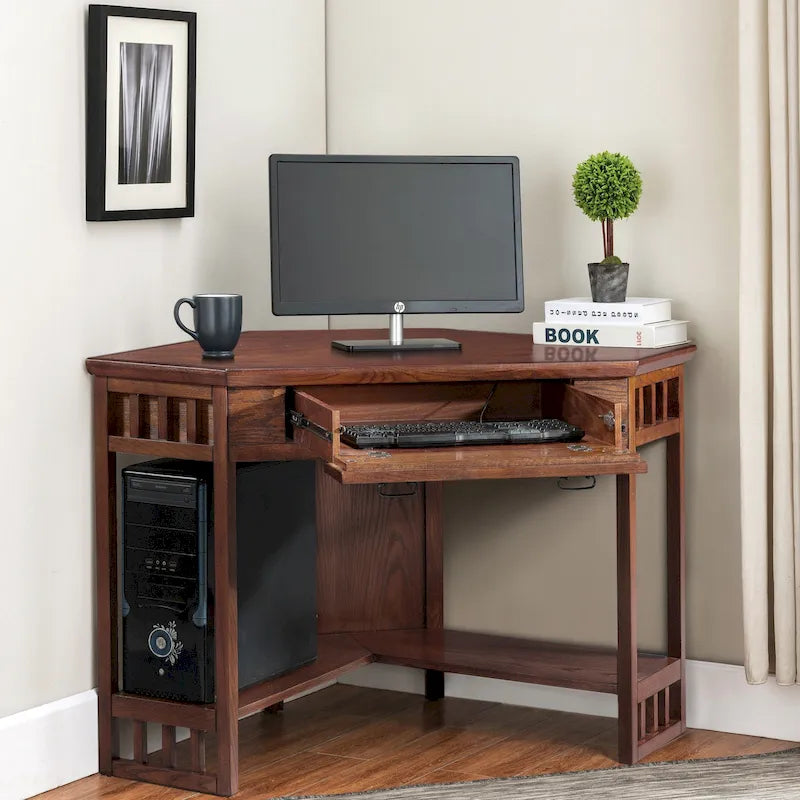 Leick Home Mission Corner Writing Desk