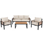 4-Piece Outdoor Furniture Sofa Set