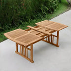 Sonoma Lane Merkel 7pc Teak Outdoor Dining Set with Cushions