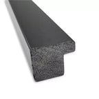 Miroir mural noir de jais non biseauté 38 po x 26 po - : Cadre moderne en polystyrène, matériel de montage inclus
