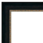 Miroir de porte pleine longueur 21 po x 55 po non biseauté - : Cadre en polystyrène, quincaillerie de montage incluse