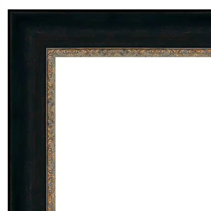 Miroir de porte pleine longueur 21 po x 55 po non biseauté - : Cadre en polystyrène, quincaillerie de montage incluse