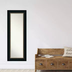 Miroir de porte pleine longueur 21 po x 55 po non biseauté - : Cadre en polystyrène, quincaillerie de montage incluse
