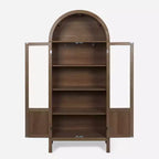 Arched Cabinet Wooden Display Cabinet
