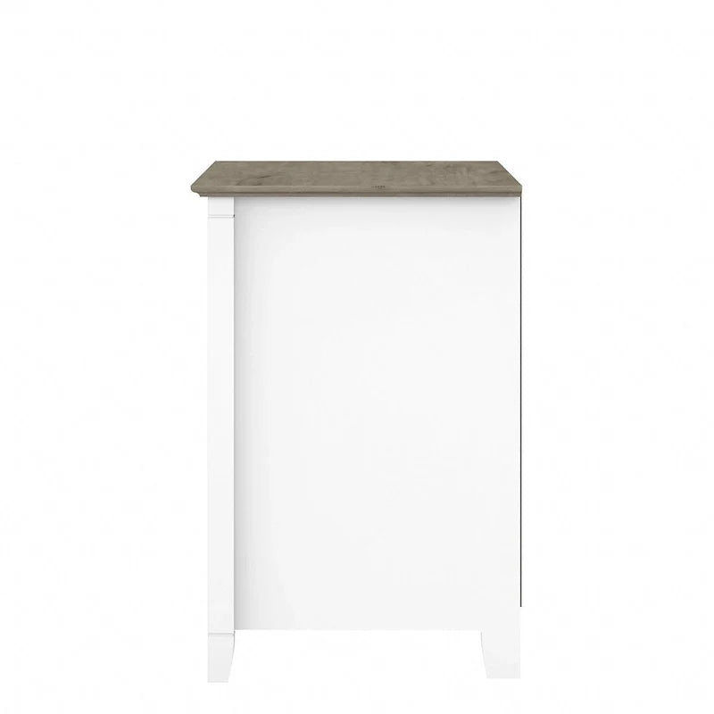 Key West Secretary Desk with Storage Cabinet by Bush Furniture
