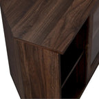 Middlebrook 48-inch Glass Door Corner TV Stand