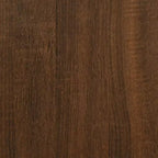 Table basse avec étagère d'appoint en bois d'ingénierie