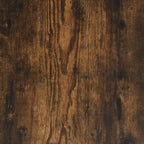 Table basse avec étagère d'appoint en bois d'ingénierie