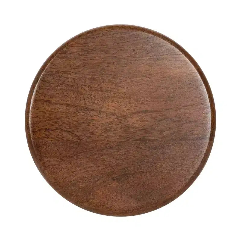 Table d'appoint, 9x9x22, Noyer brun
