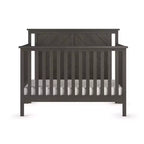 Lit de bébé convertible 4 en 1, se transforme en lit de jour, en lit de tout-petit et en lit double, 3 positions de matelas, finition sécuritaire pour bébé