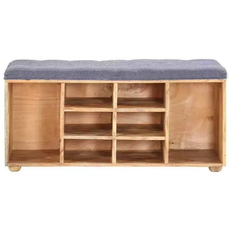 Banc d'entrée 100x35x47 cm Bois de manguier massif