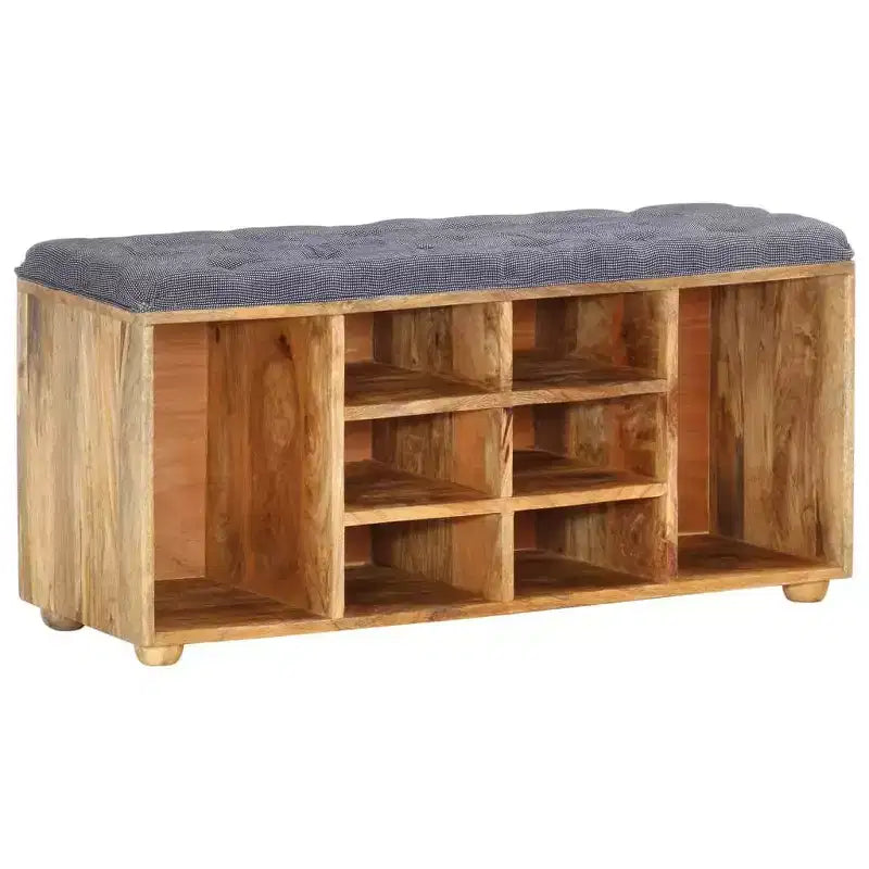 Banc d'entrée 100x35x47 cm Bois de manguier massif