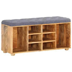 Banc d'entrée 100x35x47 cm Bois de manguier massif