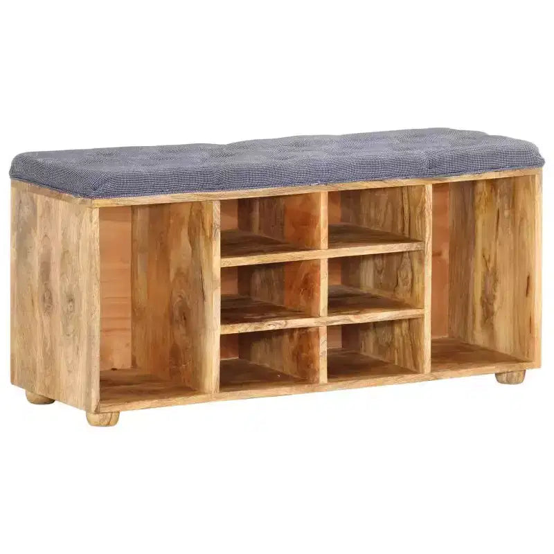Banc d'entrée 100x35x47 cm Bois de manguier massif