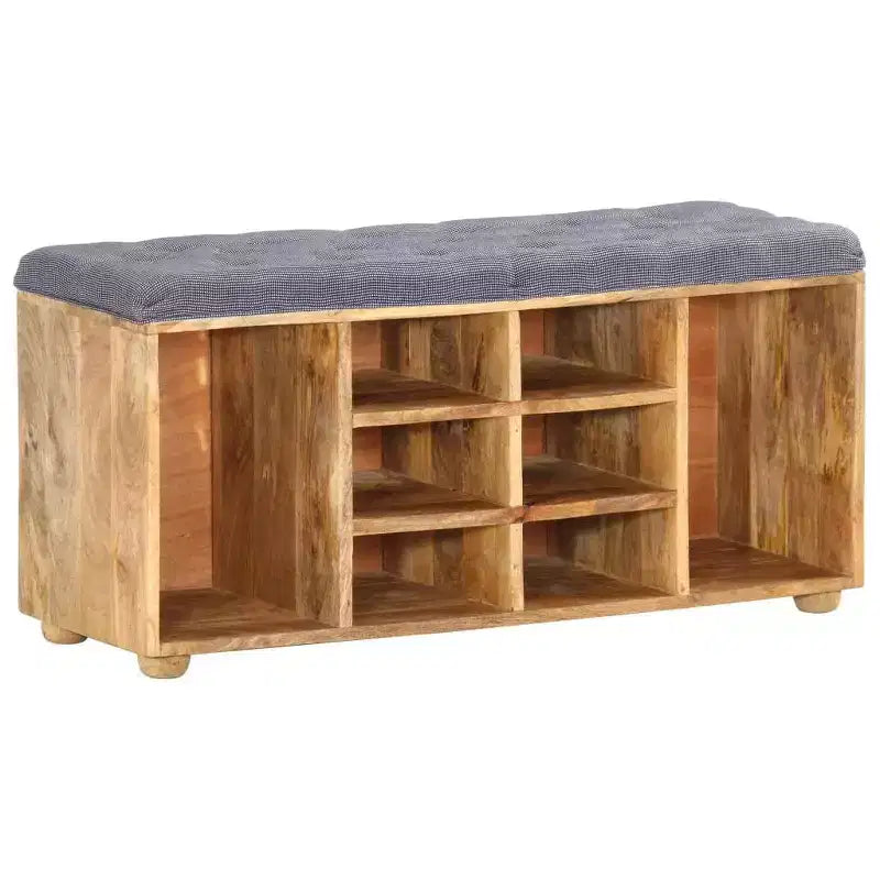 Banc d'entrée 100x35x47 cm Bois de manguier massif