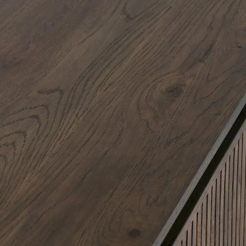 Classic Home Roya Oak Veneer Sideboard Buffet