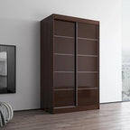 Aria 2 Door Modern High Gloss Wardrobe Armoire