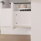 Hitow Minimalist Armoire Corner Wardrobe Double Door and Drawer Designs