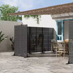 72 H Dovelina Outdoor Privacy Screen Decorative Garden Fence (Set of 2)