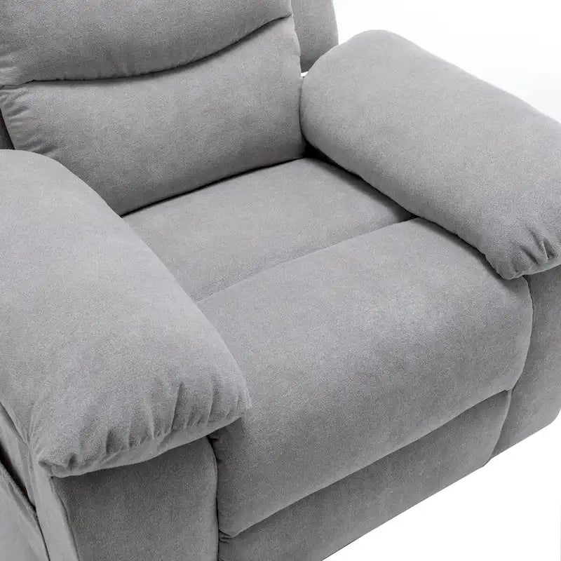 Power Recliner Chair With Adjustable Massage Function