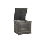 6-Piece Wicker Sectional Sofa Set with Corner & Glass Table