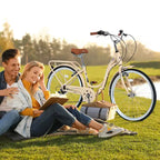 Zeus & Ruta 24-Inch Ladies Bicycle with 7-Speed and Steel Frame