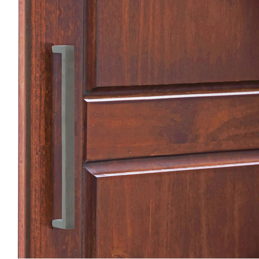 Palace Imports 100% Solid Wood Cosmo 3-Door Wardrobe Armoire with Solid Wood or Mirrored Doors