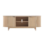 Middlebrook Modern Reeded 60-inch TV Stand with Rounded Edges