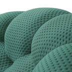2PCS 3D Honeycomb Fabric Upholstered Bubble Sofa, 3 Seater Bubble Couch and Single Sofa for Living Room