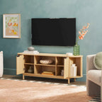Middlebrook Modern Reeded 60-inch TV Stand with Rounded Edges