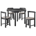 Harrisburg Tobey 5-piece Compact Round Dining Set