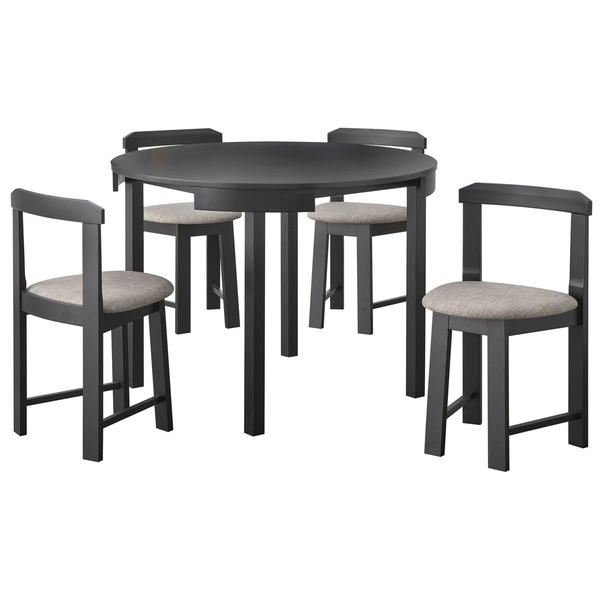 Harrisburg Tobey 5-piece Compact Round Dining Set