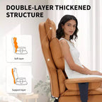 Big and Tall Office Chair with Foot Rest, High Back Gaming Chair, Leather Executive Office Chair, Ergonomic Computer Desk Chair with Lumbar Support