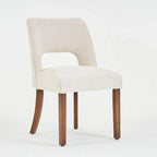 Set of 4 Fabric-upholstered Dining Chairs