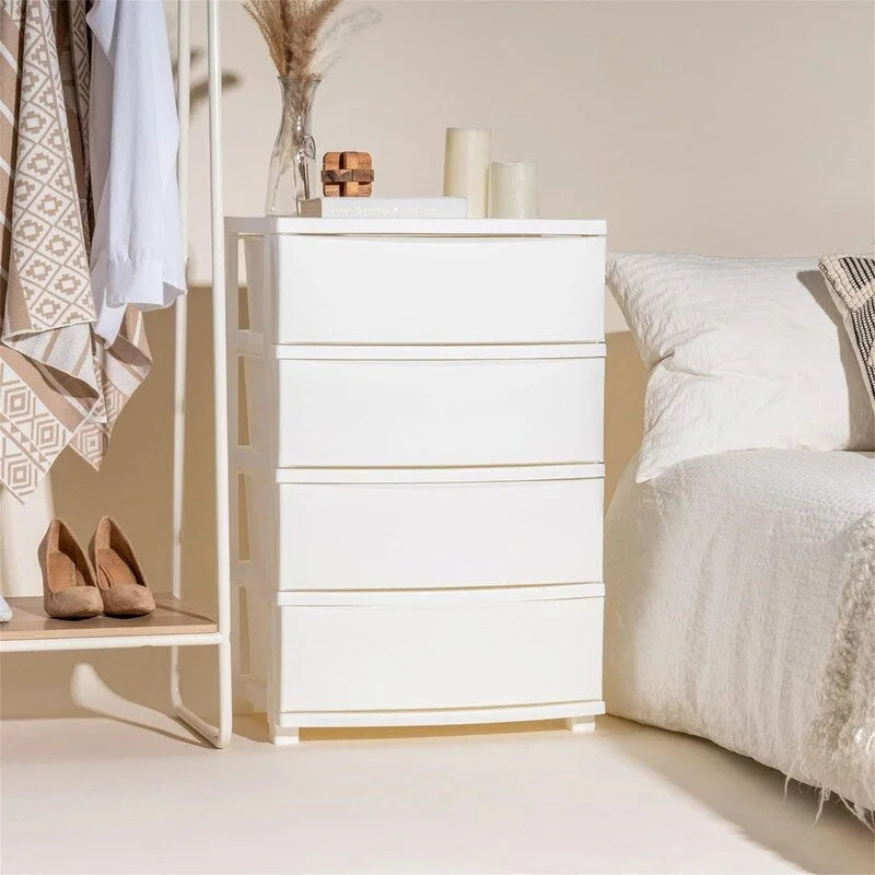 4 Drawer Wide Storage Drawer