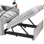 Convertible Sleeper Chair Sofa Bed Adjustable Pull Out Sleeper Chair