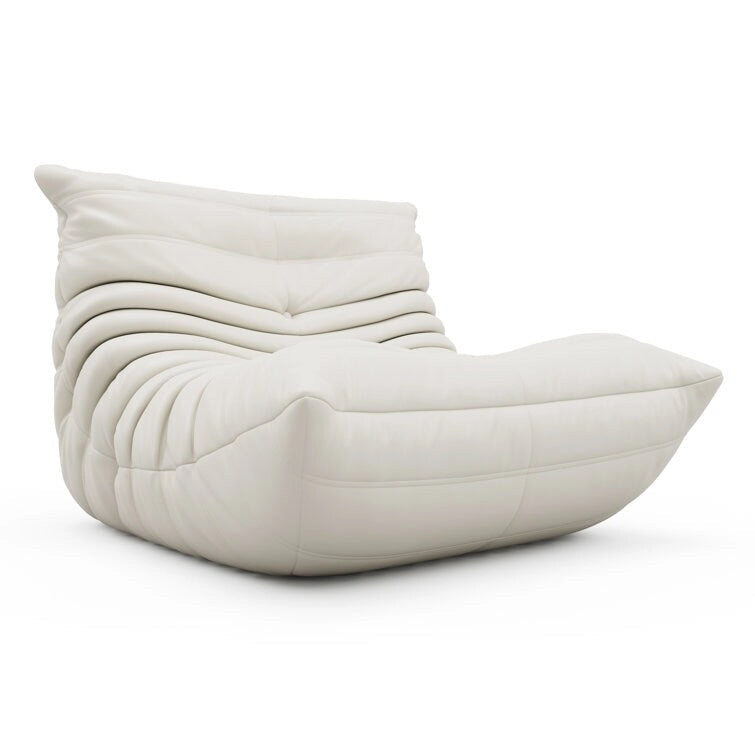 Furgle Microfiber Leather Sofa Ergonomic Design Lazy Sofa Floor Sofa