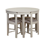 Harrisburg Tobey 5-piece Compact Round Dining Set