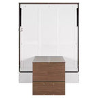 GDF Studio Lawrence Full Size Murphy Bed with Foldable Desk
