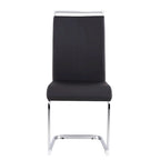 Modern Dining Chairs PU Faux Leather set of 4