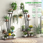 Indoor Plant Stand, 6-Tier Flower Rack for Home Garden- Set of 2