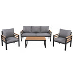 4-Piece Outdoor Furniture Sofa Set