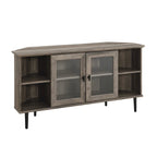 Middlebrook 48-inch Glass Door Corner TV Stand