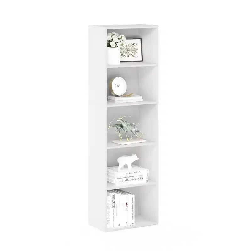 Furinno 5-Cube Reversible Bookcase Open Shelf Dispaly Rack Horizontal Vertical