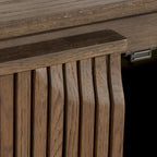 Classic Home Roya Oak Veneer Sideboard Buffet