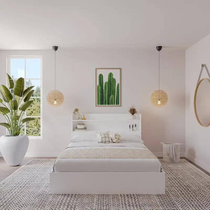 Hunter Platform Bed with Headboard