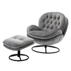Accent chair TV Chair Living room Chair with Ottoman