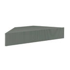47 Corner Floating TV Stand, 3 Shelves, Transitional Style, Space-Saving Wall Mount